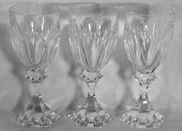 Série De 12 Verres à vin rouge  Saint Louis Modèle Chambord