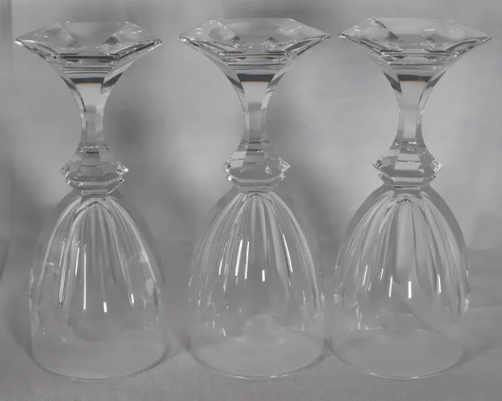 Série De 12 Verres à vin rouge  Saint Louis Modèle Chambord