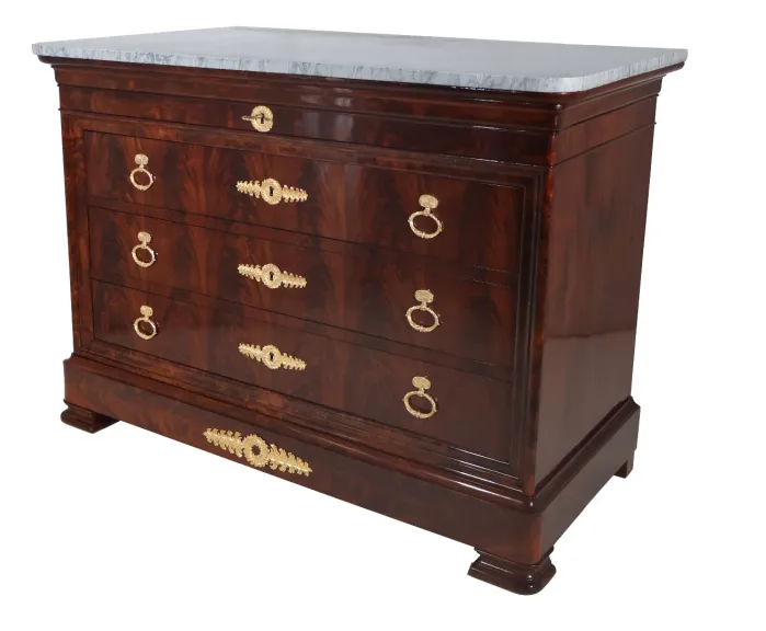 Commode en acajou époque restauration Alexandre Maigret