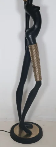 STANDARD LAMP attributed to KARL HAGUENAUER