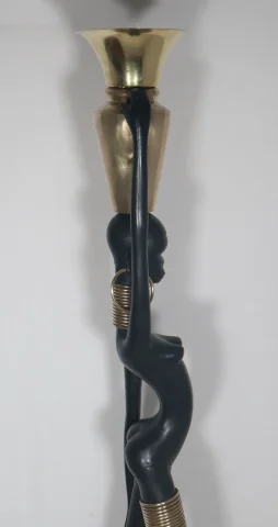 STANDARD LAMP attributed to KARL HAGUENAUER