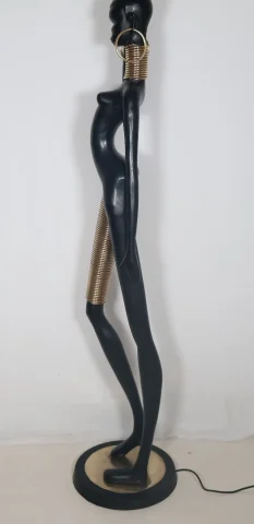 STANDARD LAMP attributed to KARL HAGUENAUER