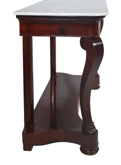 Console en acajou époque restauration circa 1820