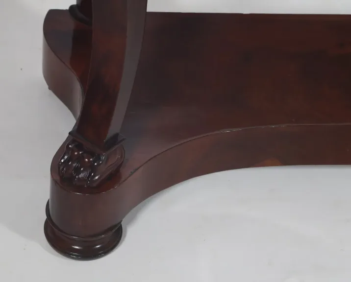 Console en acajou époque restauration circa 1820