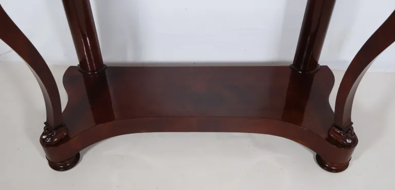 Console en acajou époque restauration circa 1820