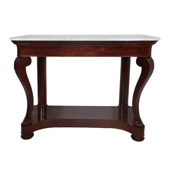Console en acajou époque restauration circa 1820