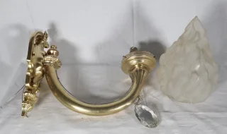 Grande Applique Murale En Bronze Doré époque Napoléon III