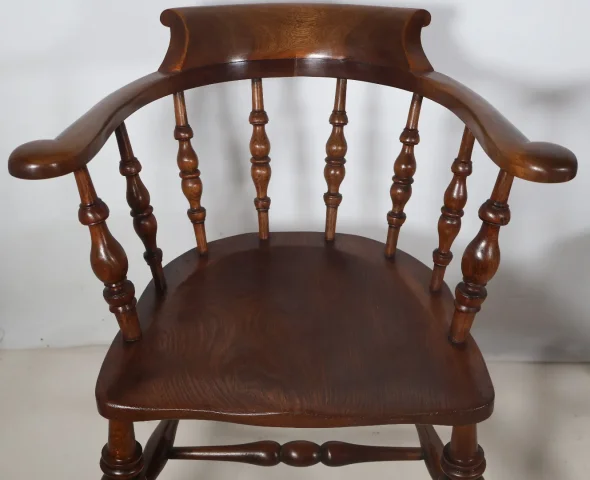PAIR OF VICTORIAN ARMCHAIRS