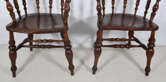 PAIR OF VICTORIAN ARMCHAIRS
