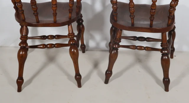 PAIR OF VICTORIAN ARMCHAIRS