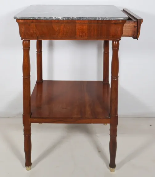 Meuble d’appoint noyer époque restauration