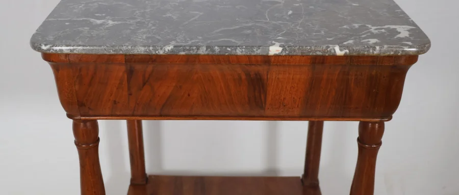 ZWEISTUFIGER TISCH AUS DER FRANZÖSISCHEN RESTAURATIONSZEIT
