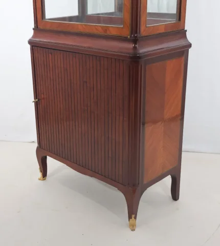 FRENCH TRANSITION STYLE DISPLAY CABINET