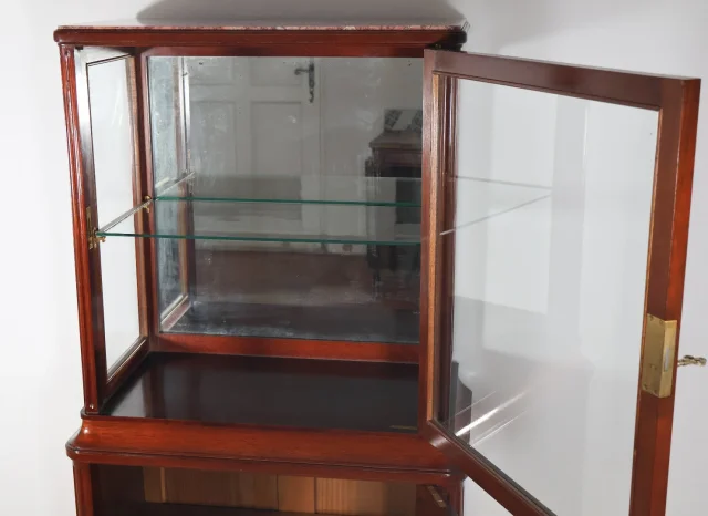 FRENCH TRANSITION STYLE DISPLAY CABINET