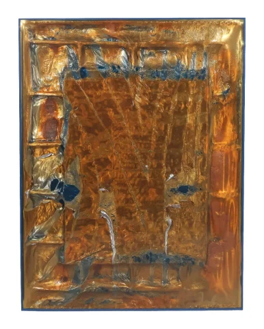 Tableau technique mixte  Ezio GRIBAUDO années 70