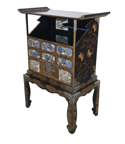Cabinet dit Shodana japonais époque Meiji 1868-1912