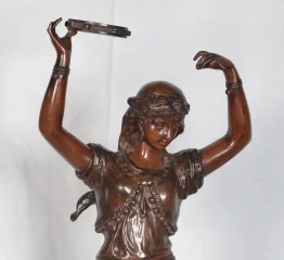 Bronze Esméralda Signé Austria Bergman  1861-1936