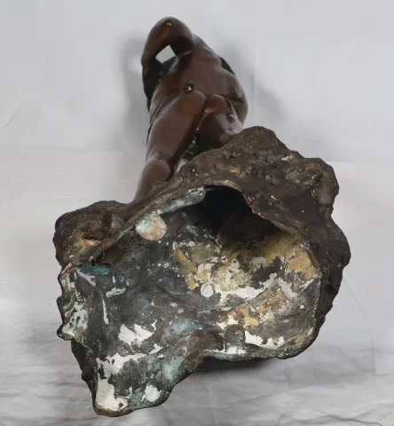 Bronze Jeune Pêcheur Napolitain Giovanni Varlese 1888-1922