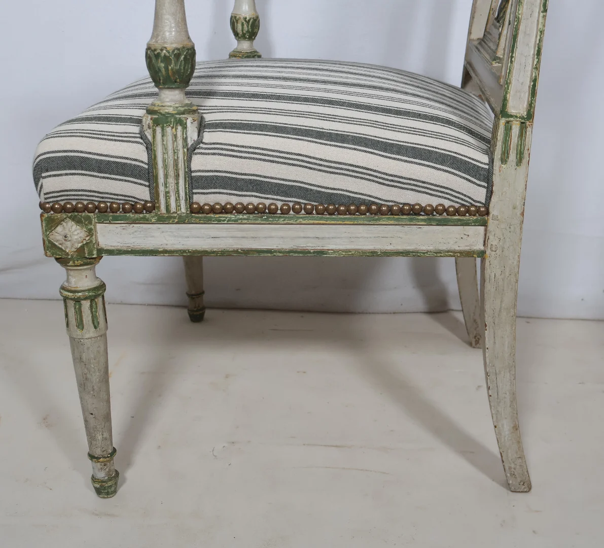 PAIR OF FRENCH DIRECTOIRE PERIOD ARMCHAIRS