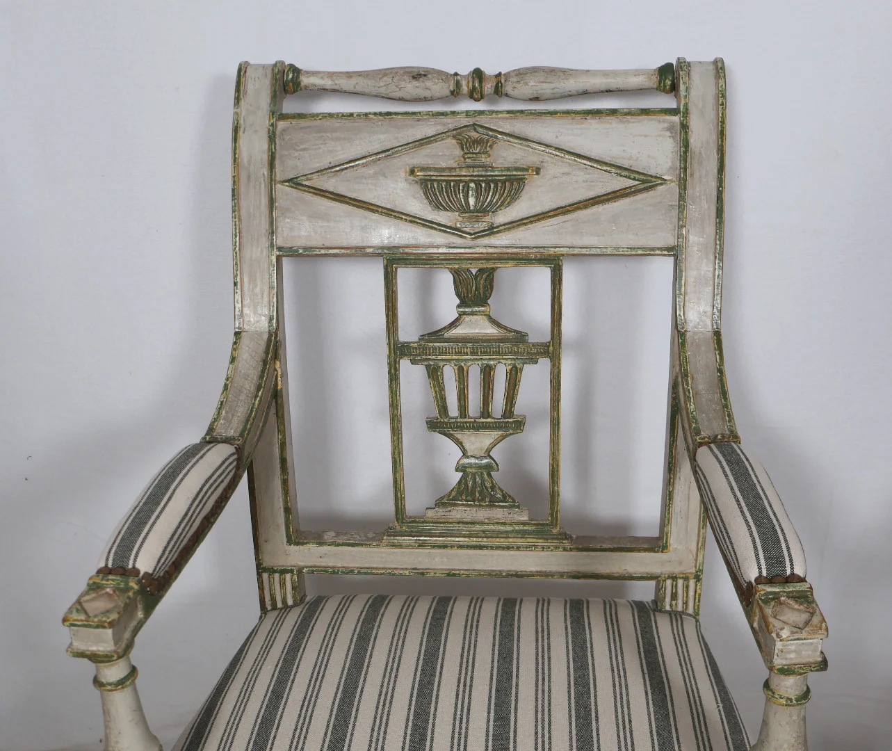 PAIR OF FRENCH DIRECTOIRE PERIOD ARMCHAIRS