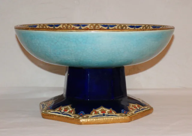 PLATO ESMALTE LONGWY POR MP CHEVALIER 1951