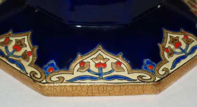 PLATO ESMALTE LONGWY POR MP CHEVALIER 1951