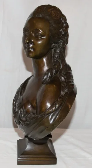 BRONZEBRUST DER GRÄFIN VON BARRY NACH PAJOU