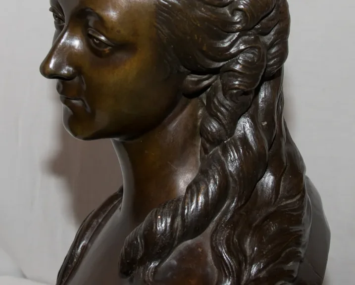 BRONZEBRUST DER GRÄFIN VON BARRY NACH PAJOU