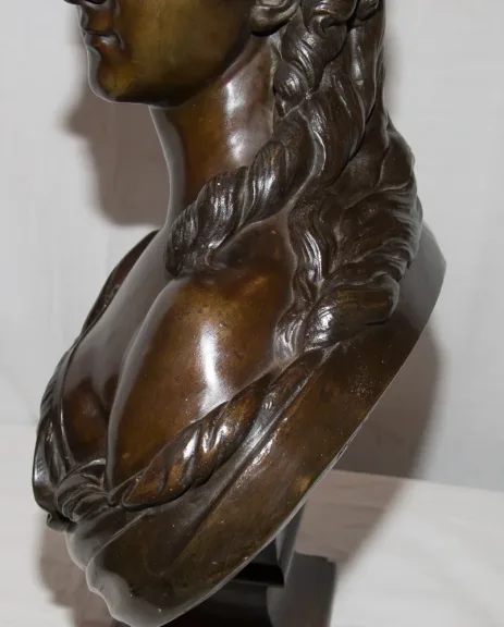 BRONZEBRUST DER GRÄFIN VON BARRY NACH PAJOU