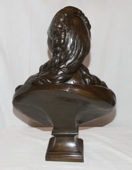 BRONZEBRUST DER GRÄFIN VON BARRY NACH PAJOU