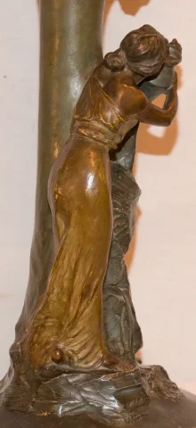 ART NOUVEAU PERIOD LAMP