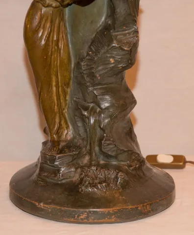 ART NOUVEAU PERIOD LAMP