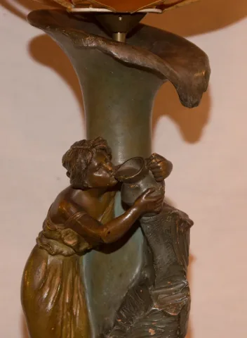 ART NOUVEAU PERIOD LAMP