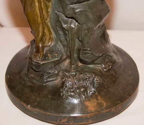 ART NOUVEAU PERIOD LAMP