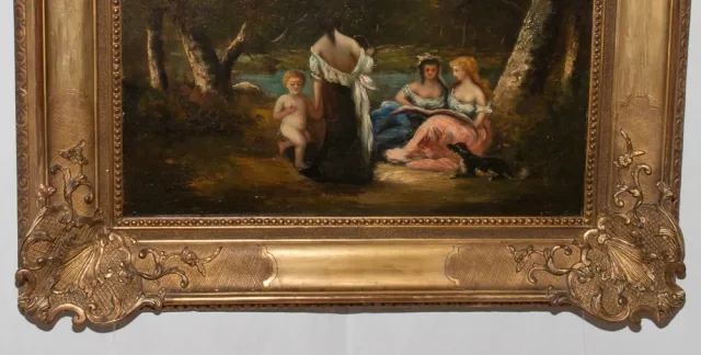 BARBIZON SCHOOL OIL ON CANVAS