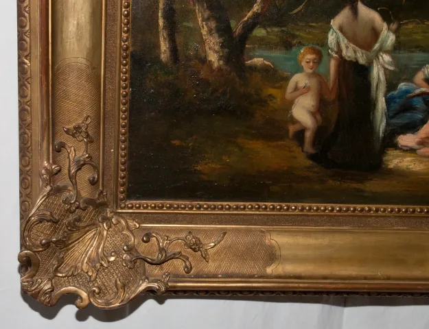 BARBIZON SCHOOL OIL ON CANVAS