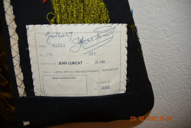 Jean Lurçat , tapisserie d'Aubusson