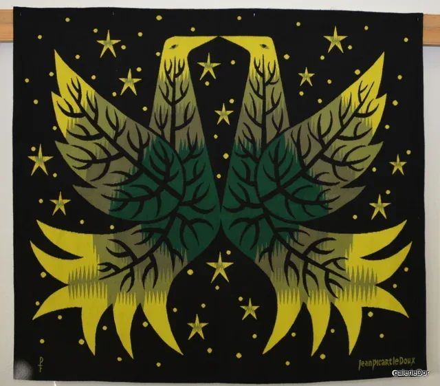 Jean picart le Doux , tapisserie  moderne du 20 em siècle