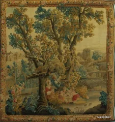 18th CENTURY AUBUSSON TAPESTRY