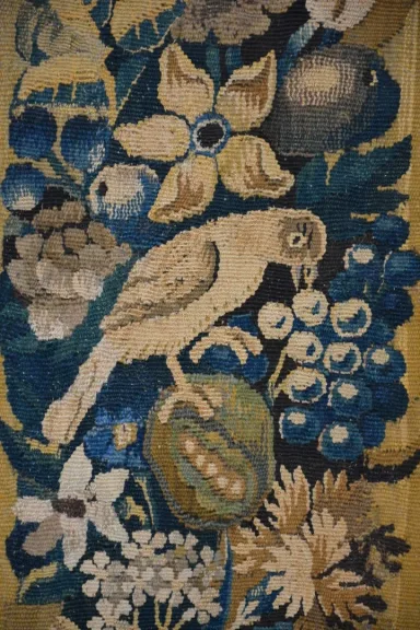 l'Atelier - Galerie  DOR d' AUBUSSON - Verdure aux oiseaux 18 ème