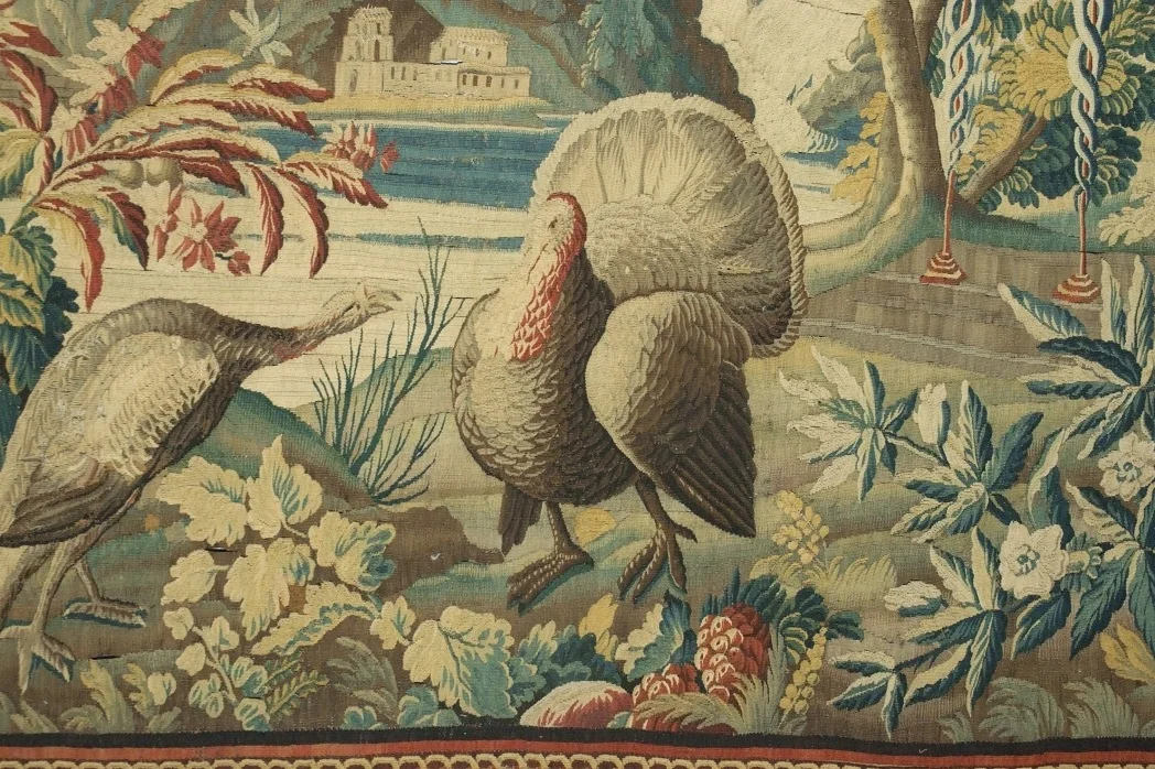 La Galerie Dor d'Aubusson vous  propose  une tapisserie d'après J-J Dumons