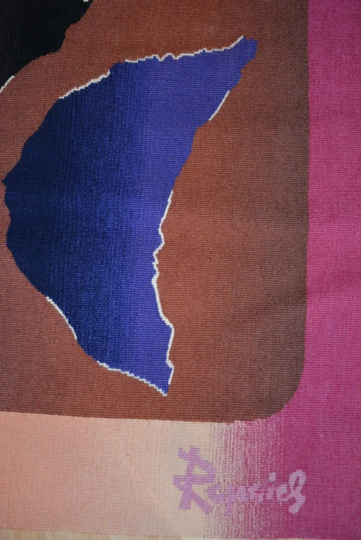 l'Atelier Galerie Dor présente une tapisserie d'Aubusson  d'après Richard Rapaiche