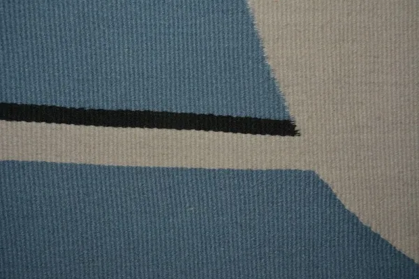 La Galerie présente un tapis tissé main  en laine dans le style des années 30/40