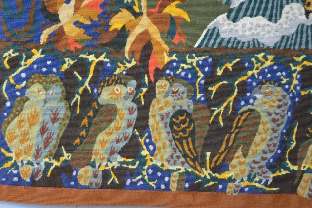 La Galerie Dor présente une tapisserie d'apres le carton de René PERROT, tissage 1947 par l'atelier Rivières des Borderies