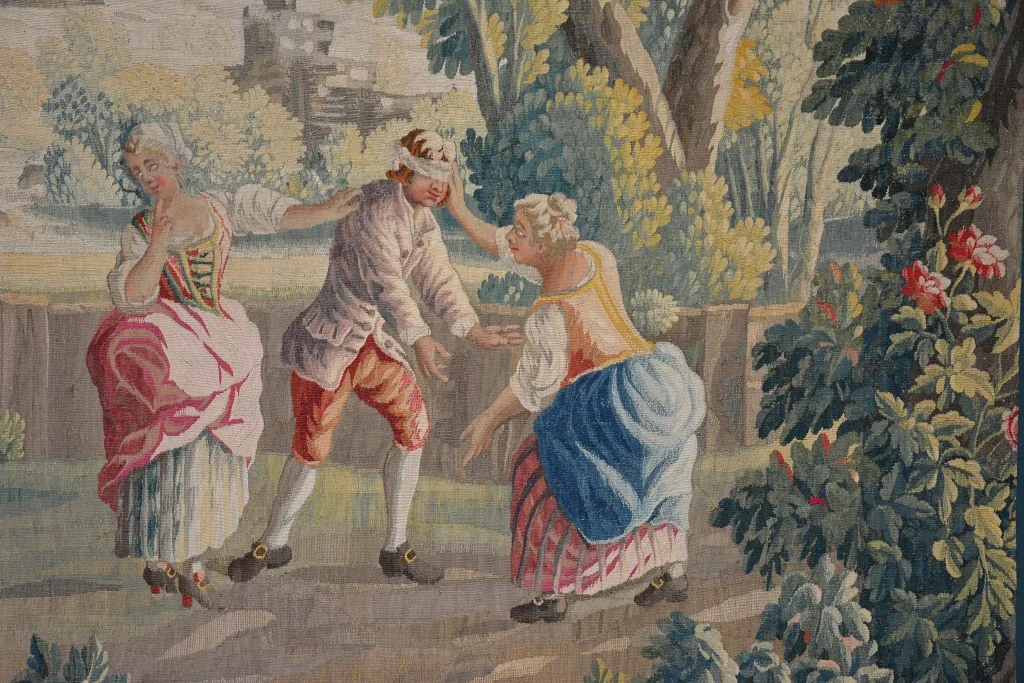 Aubusson, La Galerie DOR propose une tapisserie 18eme