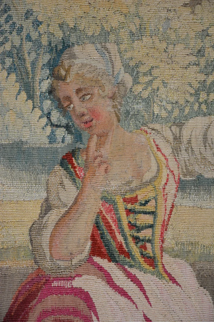 Aubusson, La Galerie DOR propose une tapisserie 18eme