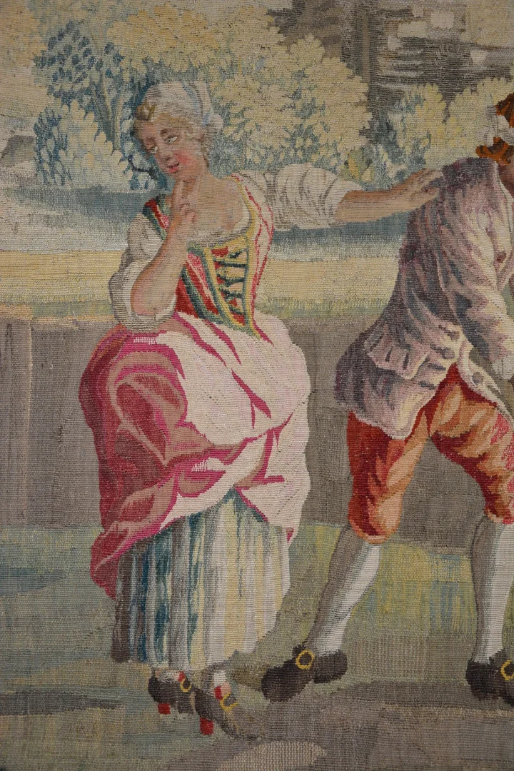 Aubusson, La Galerie DOR propose une tapisserie 18eme