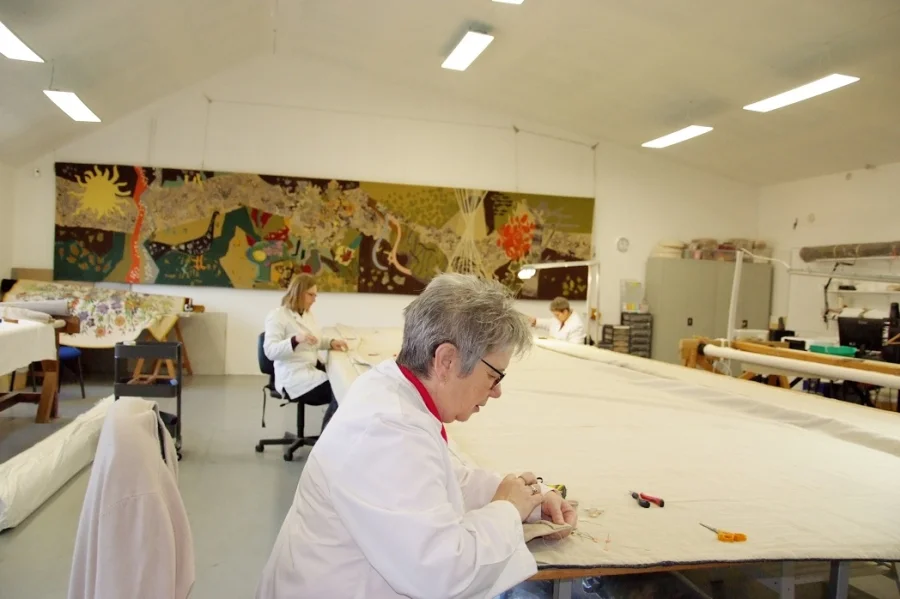Manufacture Royale d'Aubusson, chasse 18eme