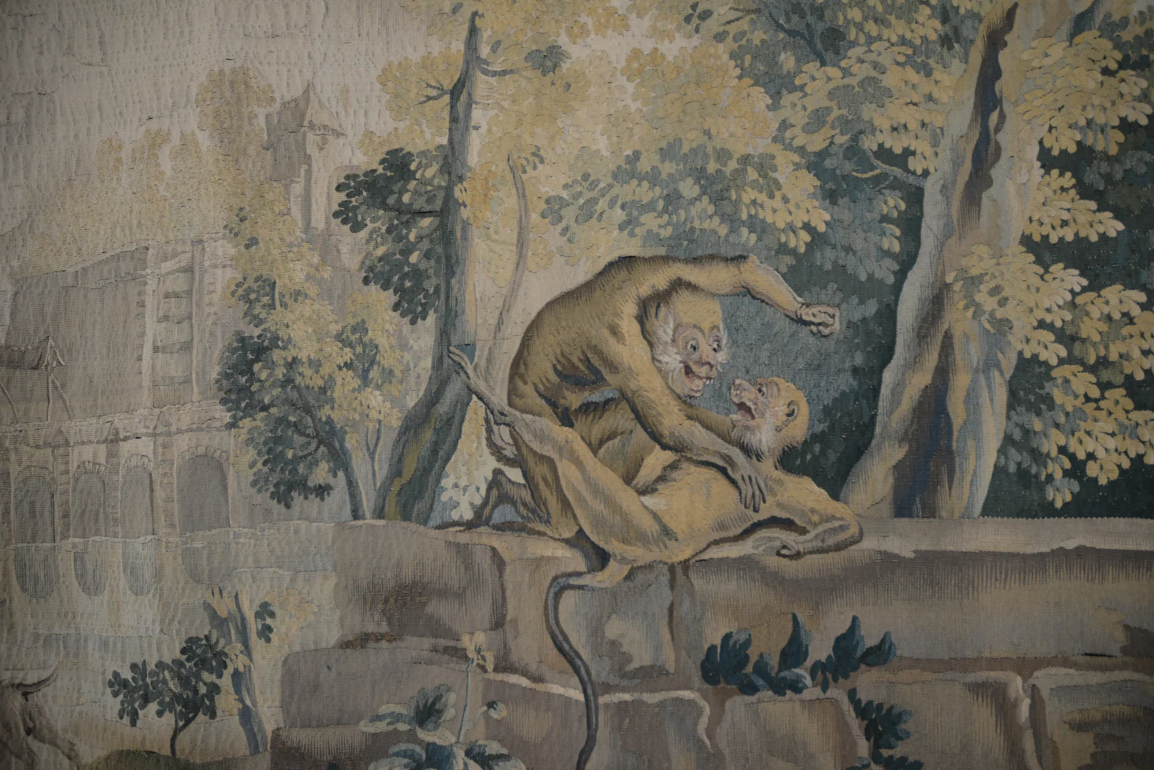 Aubusson, La Galerie DOR propose une tapisserie 18eme par la manufacture Royale de Beauvais