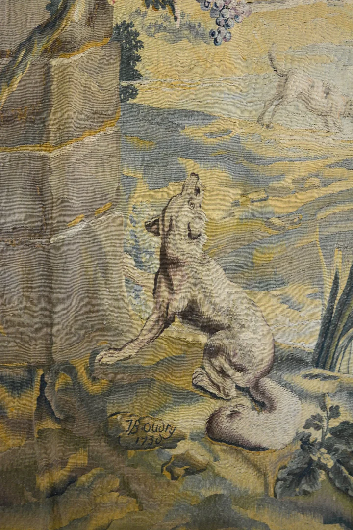 Aubusson, La Galerie DOR propose une tapisserie 18eme par la manufacture Royale de Beauvais